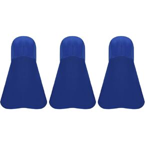 PATIKIL Hard Hat Sun Shade, 3 Pack Sun Protection Neck Shade Cooling Skull Cap Fishing Hats Neck Protector for Hiking Riding Outdoor, Blue