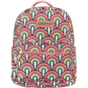 Despicable Me Minions Artist Series Rainbow Mini Canvas Backpack