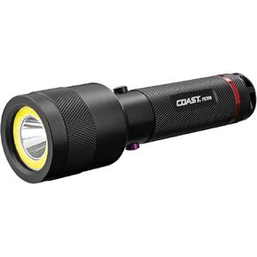 Coast PX300 150 Lumen, 400nm Dual Color (White & UV) Black Light LED Flashight, Batteries Included