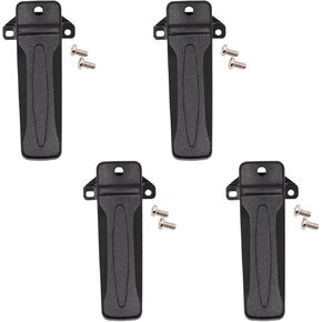KBH-10 Belt Clip 4Pcs for Kenwood TK260G TK-272G TK-388G TK-2100 TK-2118 TK-3206 TK-3207 Radio