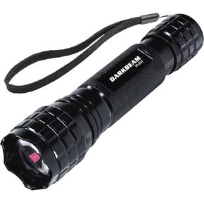 DARKBEAM IR Flashlight 850nm Infrared Light LED Illuminator Tactical Torch Work with Night Vision Gear, USB Rechargeable Battery, Flood & Spot Lights Adjustable for Outdoor Observation, Search, Rescue