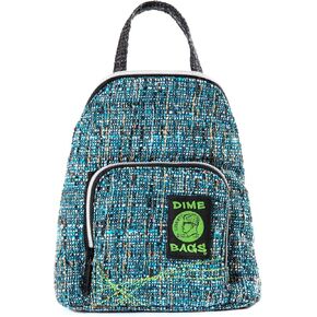 DIME BAGS Club Mini Backpack | Stylish Mini Hemp Backpack with Secret Pocket (Magenta)