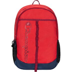 Champion Center Backpack Red/Navy One Size