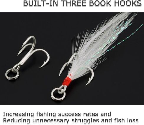 50psc High Carbon Steel Treble Hooks and 15 pcs for Split Rings for Fishing Lures in Saudi Arabia
