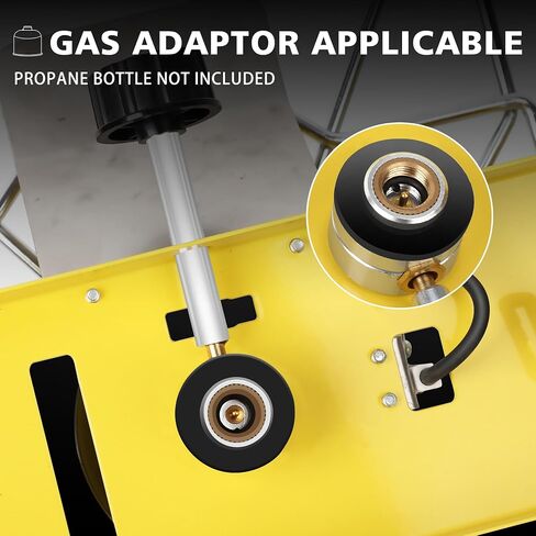 Camping Stove 2 Burner with Carrying Case, Foldable Portable camp Grill/Stove, Compact Butane Stove for Camping and Outdoor Cooking,Tailgating, RV, BBQ in Saudi Arabia