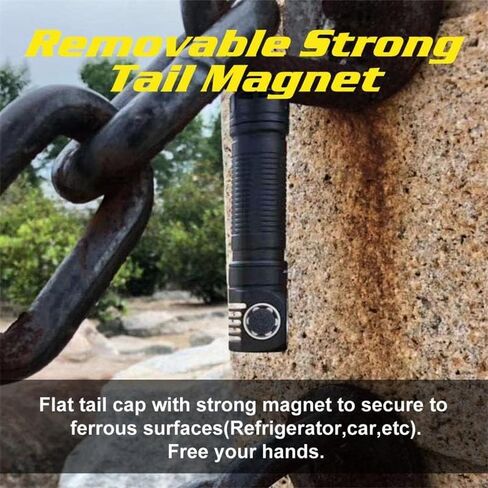 SKILHUNT H04 RC TIR USB Rechargeable Camping Headlamp Flashlight - 1200 Lumen, Lightweight, Compact EDC Waterproof LED Headlight for Outdoor Sports Hands-Free (H04 RC Cool White) in Kuwait