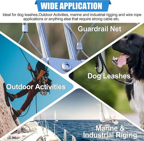 AGOOL Fishing Aluminum Crimp Sleeves - 150pcs Single Barrel Crimp Sleeves Oval Aluminum Crimping Loop Sleeve Kit for Wire Rope and Cable Fishing Line Tube Connectors Wire Leader Rigging Tackle in Saudi Arabia