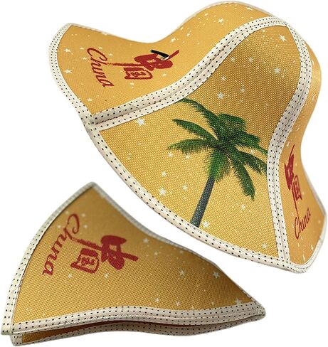 Fashionable Folding Portable Sunscreen hat Beach hat Outdoor Travel Sunshade hat Fishing hat Printed Sun hat in Saudi Arabia