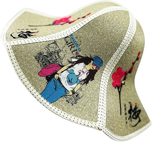 Fashionable Folding Portable Sunscreen hat Beach hat Outdoor Travel Sunshade hat Fishing hat Printed Sun hat in Saudi Arabia