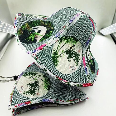 Fashionable Folding Portable Sunscreen hat Beach hat Outdoor Travel Sunshade hat Fishing hat Printed Sun hat in Saudi Arabia