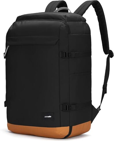Pacsafe GO Anti Theft 44L Carry-on Backpack, Jet Black in Saudi Arabia