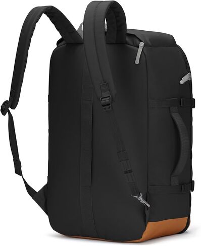 Pacsafe GO Anti Theft 44L Carry-on Backpack, Jet Black in Saudi Arabia