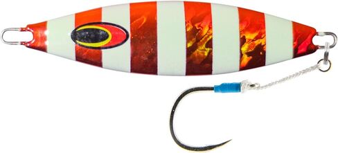 Nomad Design The Buffalo Flash Fall Slow Pitch Jig، مع خطاف مساعدة BKK قوي للغاية وحاد in Saudi Arabia