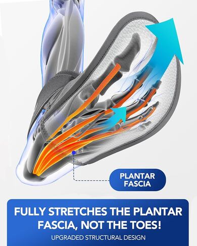 Plantar Fasciitis Night Splint for Plantar Fasciitis Relief, Plantar Fasciitis Brace for Sleeping, Foot Brace for Plantar Fasciitis, Plantar Fasciitis Stretcher, Achilles Stretcher, 1 Unit in Saudi Arabia