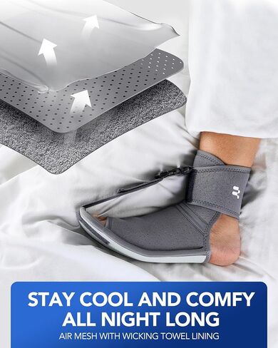 Plantar Fasciitis Night Splint for Plantar Fasciitis Relief, Plantar Fasciitis Brace for Sleeping, Foot Brace for Plantar Fasciitis, Plantar Fasciitis Stretcher, Achilles Stretcher, 1 Unit in Saudi Arabia