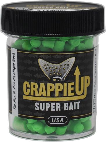 Crappie Up 10X Super Bait، أخضر شارتروز in Kuwait