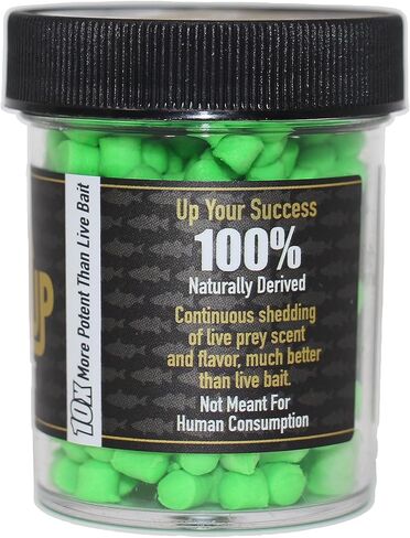 Crappie Up 10X Super Bait، أخضر شارتروز in Kuwait