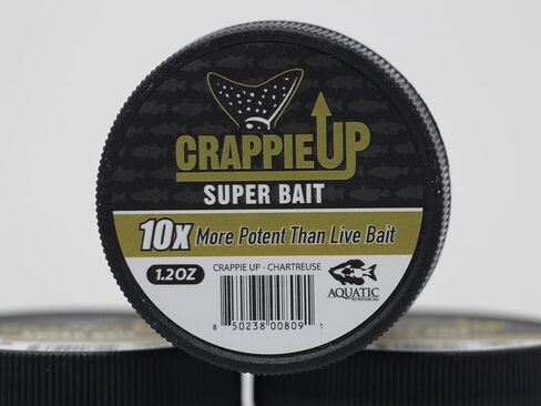 Crappie Up 10X Super Bait، أخضر شارتروز in Kuwait