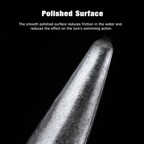 Goture Fishing Weights Sinkers Willow Leaf/Drop Shot/Bullet Weights with Swivel Sanp 5/10/15/20/30 PCS,Ideal Fishing Sinkers and Weights,Lead Weights for Accurate Casting and Versatile Angling in Saudi Arabia