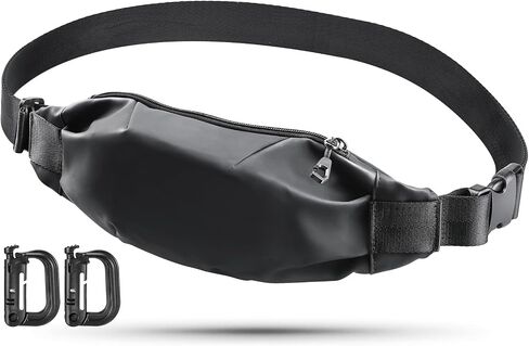 Anti Theft Fanny Pack for Running, Men's Fanny Pack Crossbody Belt Bags for Women Hiking Waist Pack with Adjustable Strap for Daily Use Traveling Cycling in Saudi Arabia