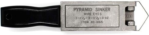 Dimatteo 32 pcs Fishing Pyramid Sinker Mold Kits 1oz 1.5oz 2oz 2.5oz 3oz 5 Cavities in Saudi Arabia