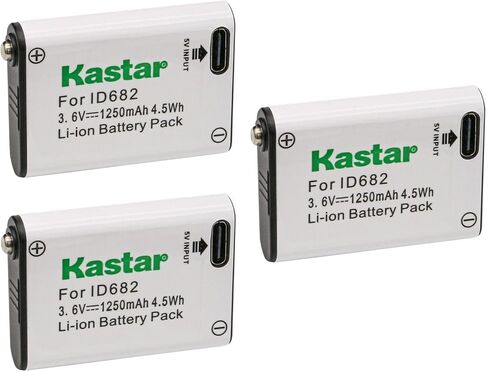 Kastar Battery 2-Pack Replacement for Coast FL FL60R, FL75R & FL85R LED Headlamps, Black Diamond Equipment Sprinter 275 Sprinter 500 ReVolt 350, STORM 450 HEADLAMP Kobalt 500-Lumen LED Headlamp in Saudi Arabia