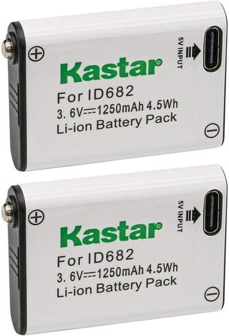 Kastar Battery 2-Pack Replacement for Coast FL FL60R, FL75R & FL85R LED Headlamps, Black Diamond Equipment Sprinter 275 Sprinter 500 ReVolt 350, STORM 450 HEADLAMP Kobalt 500-Lumen LED Headlamp in Saudi Arabia