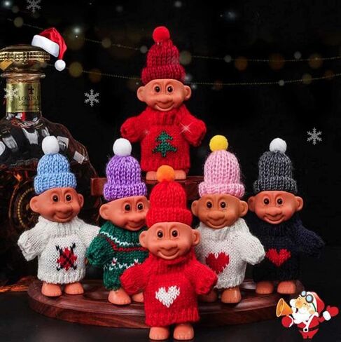 2 Pack Mini Troll Dolls Lighter Pouches, Silicone Lighter Sleeves, Creative Lighter Case Cover Holder for 3.2in Regular Lighter in Saudi Arabia
