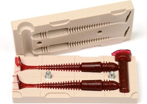 قالب طعم من FatFish V35-2C مصنوع من البلاستيك الناعم لصنع قالب حقن لصيد الأسماك 3.9 بوصة in Kuwait