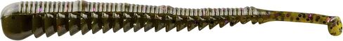 Gene Larew Ned Rig Inch Worm Midwest Finesse Soft-Plastic Bass Bait Fishing Lure, 3.75 Inches, Pack of 7 in Saudi Arabia