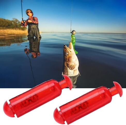 VGEBY 50pcs/Box 15mm Fishing Rattles Shake Fishing Lure Bait Insert Tube Rattles for Soft Fish in Saudi Arabia