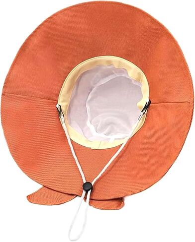 Wide Brim Sun Hat Packable Bucket Hat for Women UV Sun Protection Fisherman Hats Beach Cap in Kuwait