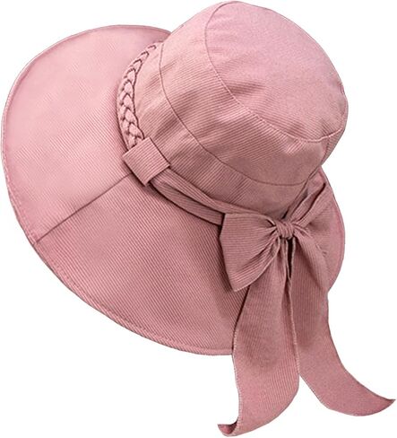 Wide Brim Sun Hat Packable Bucket Hat for Women UV Sun Protection Fisherman Hats Beach Cap in Saudi Arabia