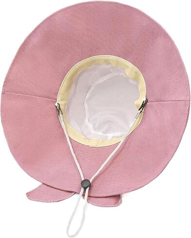 Wide Brim Sun Hat Packable Bucket Hat for Women UV Sun Protection Fisherman Hats Beach Cap in Saudi Arabia