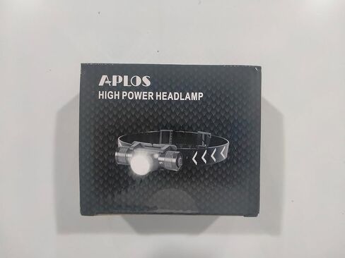 APLOS H330 Headlamp Flashlight Rechargeable - 1500 Lumen LED Headlight, Waterproof Motion Head Lamp Ultra-Light Bright, 5 Modes for Outdoor Camping Running Cycling Fishing in Kuwait