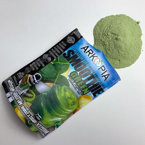 Arkopia Freeze Dried Smoothies - Tropic 12 Pack | Sweet Tropical Fruit | $4.99/Smoothie | Pure, Raw, Whole, & Natural | Just add water & enjoy a fresh smoothie | All the nutrition as fresh | BB date 2049-01 | Tropic 12pk in Saudi Arabia