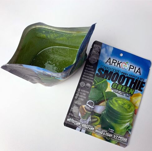 Arkopia Freeze Dried Smoothies - Tropic 12 Pack | Sweet Tropical Fruit | $4.99/Smoothie | Pure, Raw, Whole, & Natural | Just add water & enjoy a fresh smoothie | All the nutrition as fresh | BB date 2049-01 | Tropic 12pk in Saudi Arabia