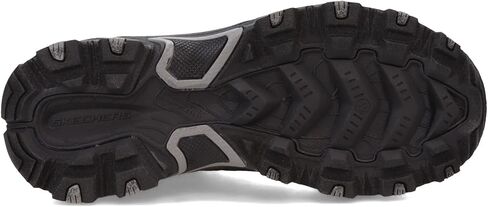 Skechers Men's, Stamina AT - Upper Stitch Hiking Shoe - Wide Width Black/Black in Saudi Arabia