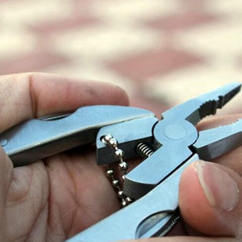 GANAZONO Fishing Tool Plier Mini Needle Nose Pliers Pocket Foldable Bottle Opener Gear Multi- Plier for Outdoor Camping Multitools in Saudi Arabia