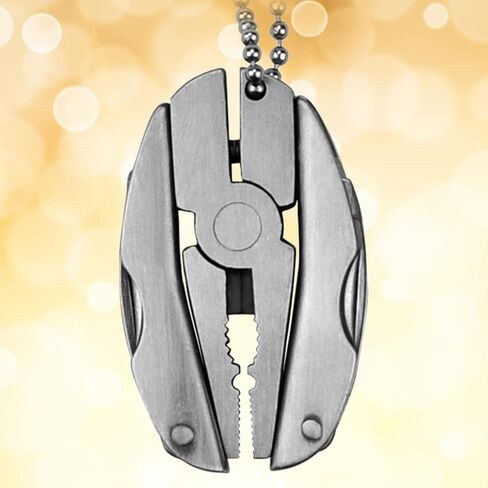 GANAZONO Fishing Tool Plier Mini Needle Nose Pliers Pocket Foldable Bottle Opener Gear Multi- Plier for Outdoor Camping Multitools in Saudi Arabia