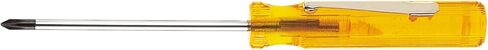 Klein Tools P12#0 Phillips Pocket Clip Screwdriver, Made in USA in Saudi Arabia