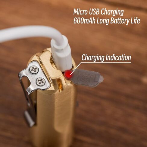 RovyVon Aurora A29 مصباح يدوي EDC نحاسي 1000 لومن عالي، مصباح يدوي بسلسلة مفاتيح قابلة لإعادة الشحن USB صغير مع ضوء القمر/الذاكرة 7 أوضاع، IP68، رائع للاستخدام اليومي/في الهواء الطلق/تقديم الهدايا in Saudi Arabia