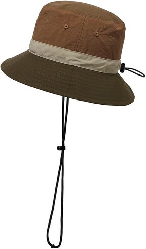 CLAPE Sun Hats UPF 50+ Breathable Wide Brim Summer UV Protection Fishing Safari Boonie Hat Rain Hat Adjustable Packable in Saudi Arabia