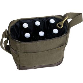 Rothco Canvas Insulated Cooler Bag - Keep Drinks Cold On The Go - Olive Drab