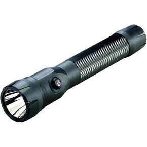 مصباح يدوي Streamlight 76811 PolyStinger DS 485-Lumen LED مع شاحن تيار متردد 120 فولت، أسود