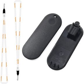 Talkabout Raidos PMLN7720AR Belt Clip Walkie Talkie for Motorola T400 T402 T460 T461 T465 T470 T480 T500 T600 T605 Two Way Radio PMLN7720 with Lanyard 2Pcs