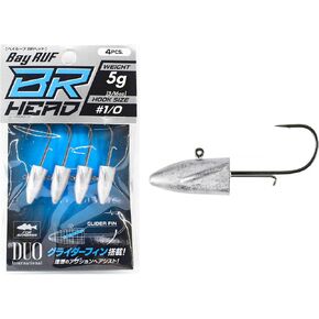 Duo International Bayruf BR Head - Hybrid Bullet-Arrowhead Shape - Glider Fins for Range Retention - Perfect for Fresh and Saltwater Predators - for BR Fish 3.3" in Saudi Arabia