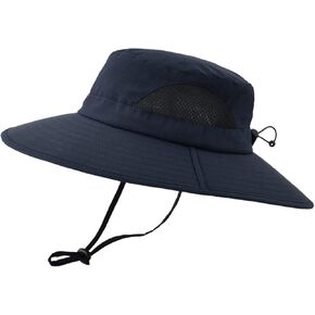 Surblue Sun Hat for Women/Men, Fishing Hat with UPF 50+ UV Protection Wide Brim Bucket Hat