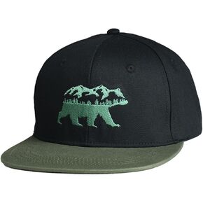 EDTREK Elite Youth Country Hat for Big Kids - Boys Snapback Hat with Flat Brim