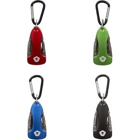 Stansport 5-in-1 Multi-Tool with LED Light - 4 Pack